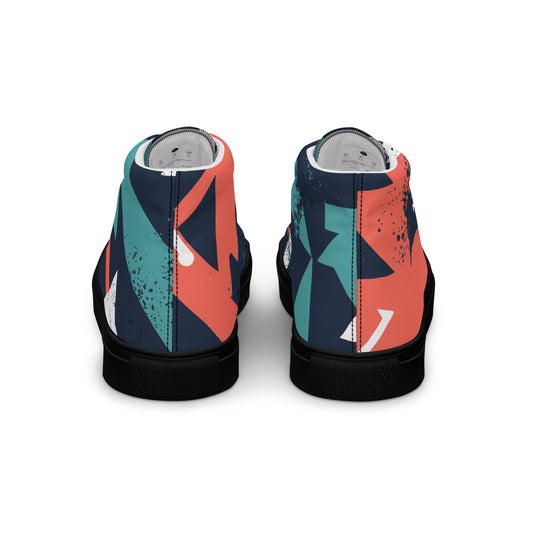 Men’s high fashion top canvas shoes