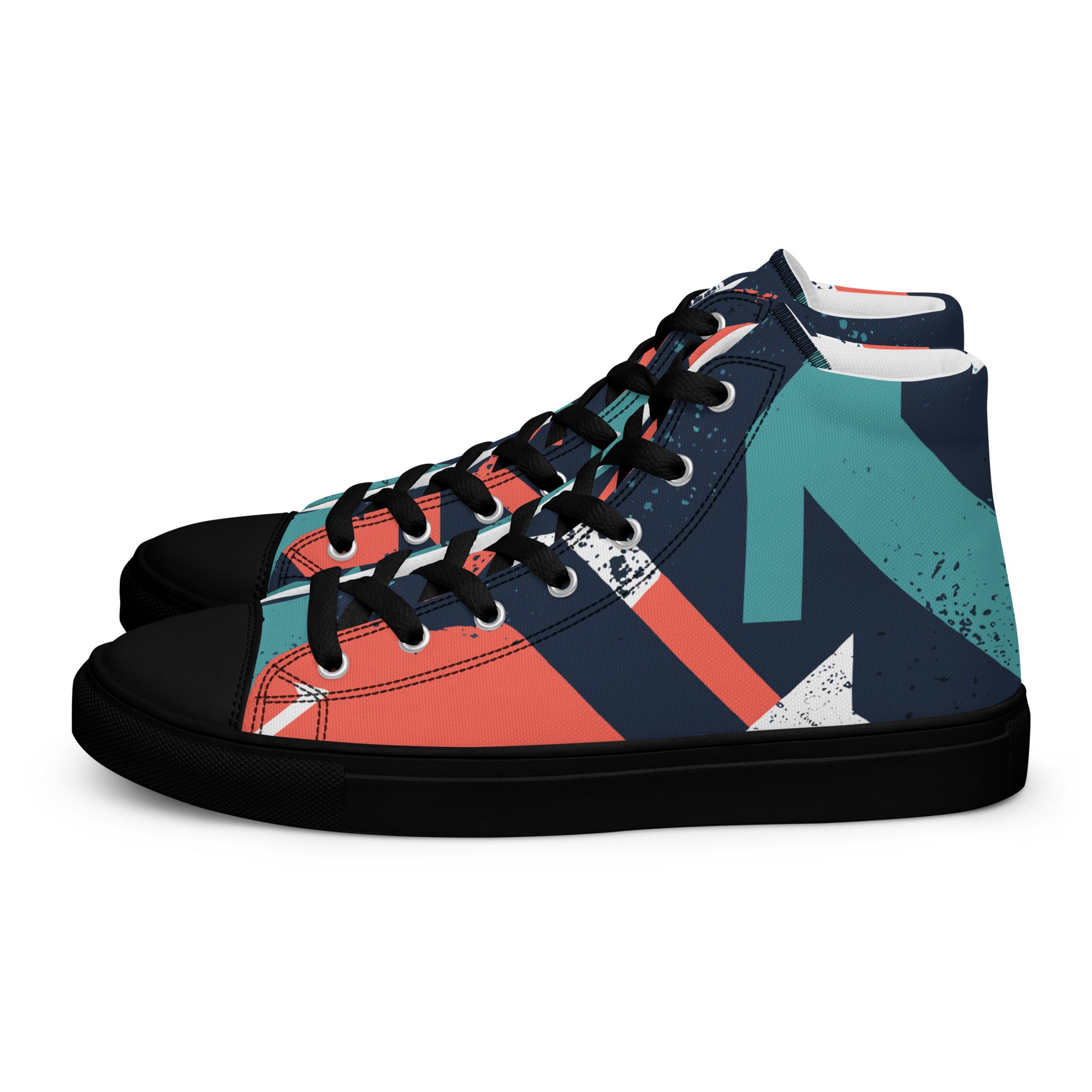 Men’s Fashion high top canvas shoes