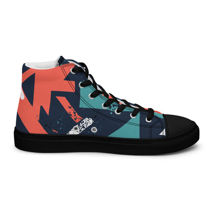 Men’s high fashion top canvas shoes