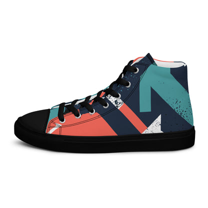 Men’s high fashion top canvas shoes