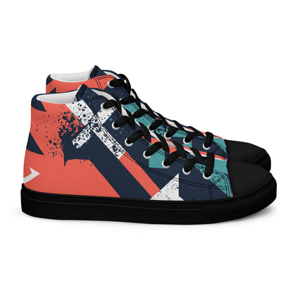 Men’s high fashion top canvas shoes