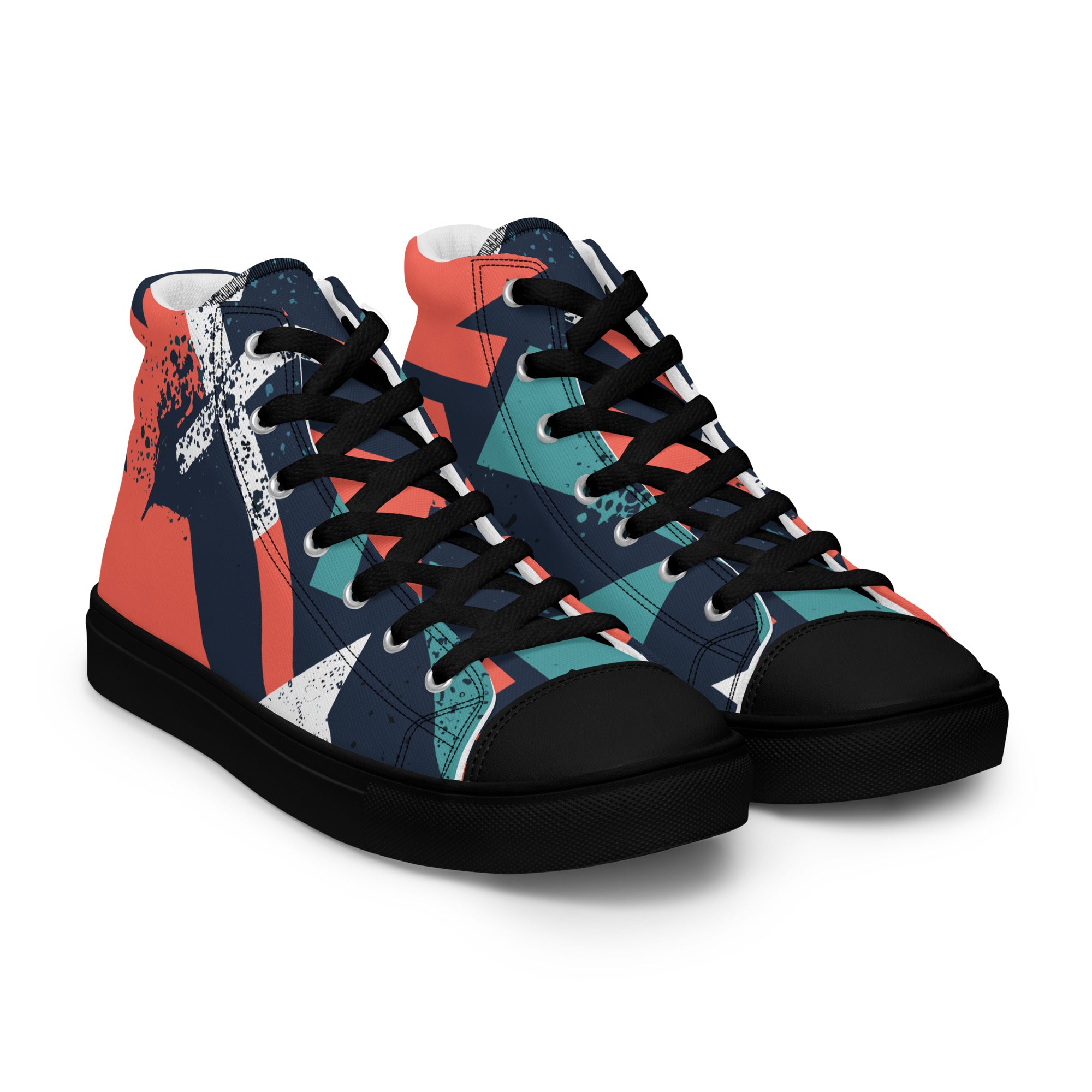 Men’s Fashion high top canvas shoes