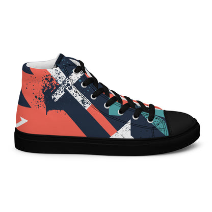 Men’s high fashion top canvas shoes