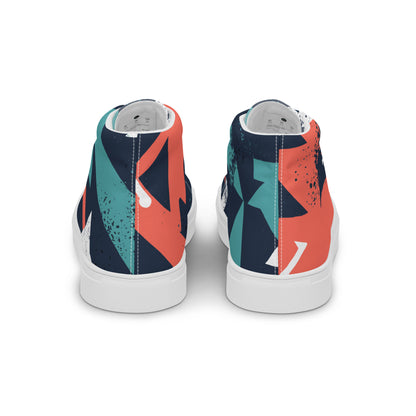 Men’s high fashion top canvas shoes