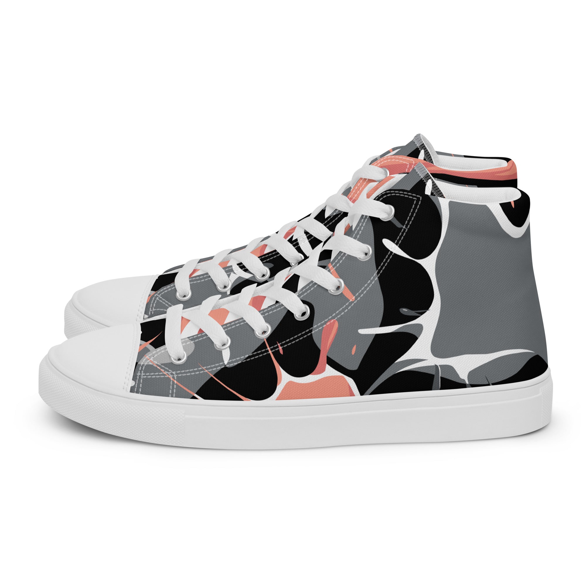 Men’s Fashion high top canvas shoes