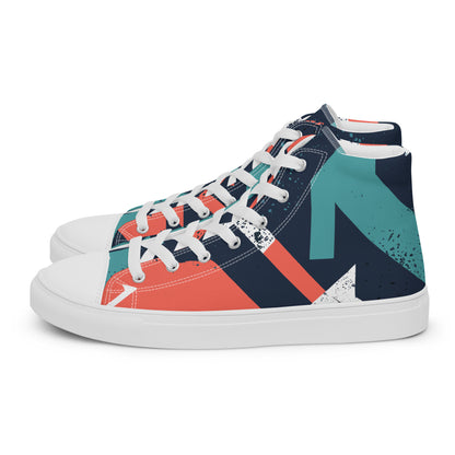 Men’s high fashion top canvas shoes