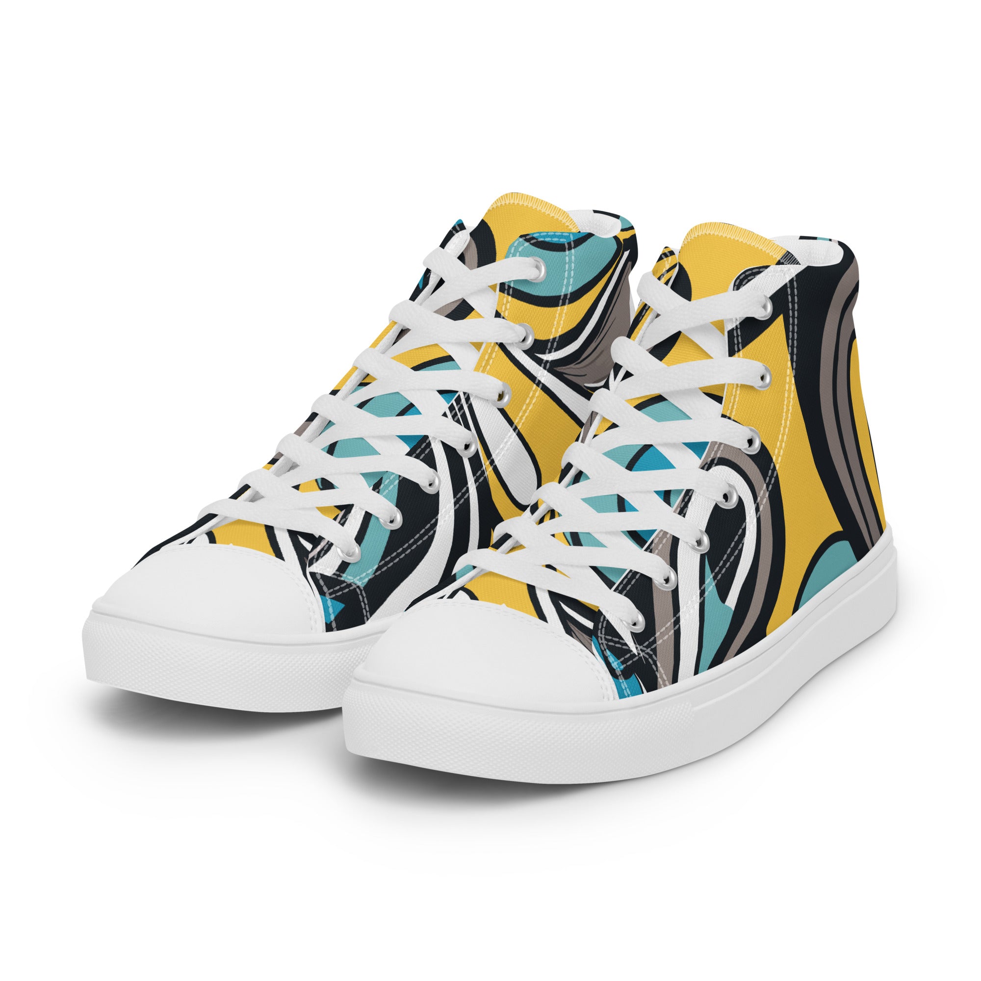 Men’s High Top Fashion Canvas Shoes