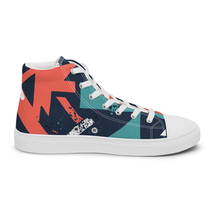 Men’s high fashion top canvas shoes