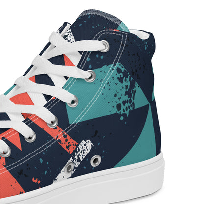 Men’s high fashion top canvas shoes