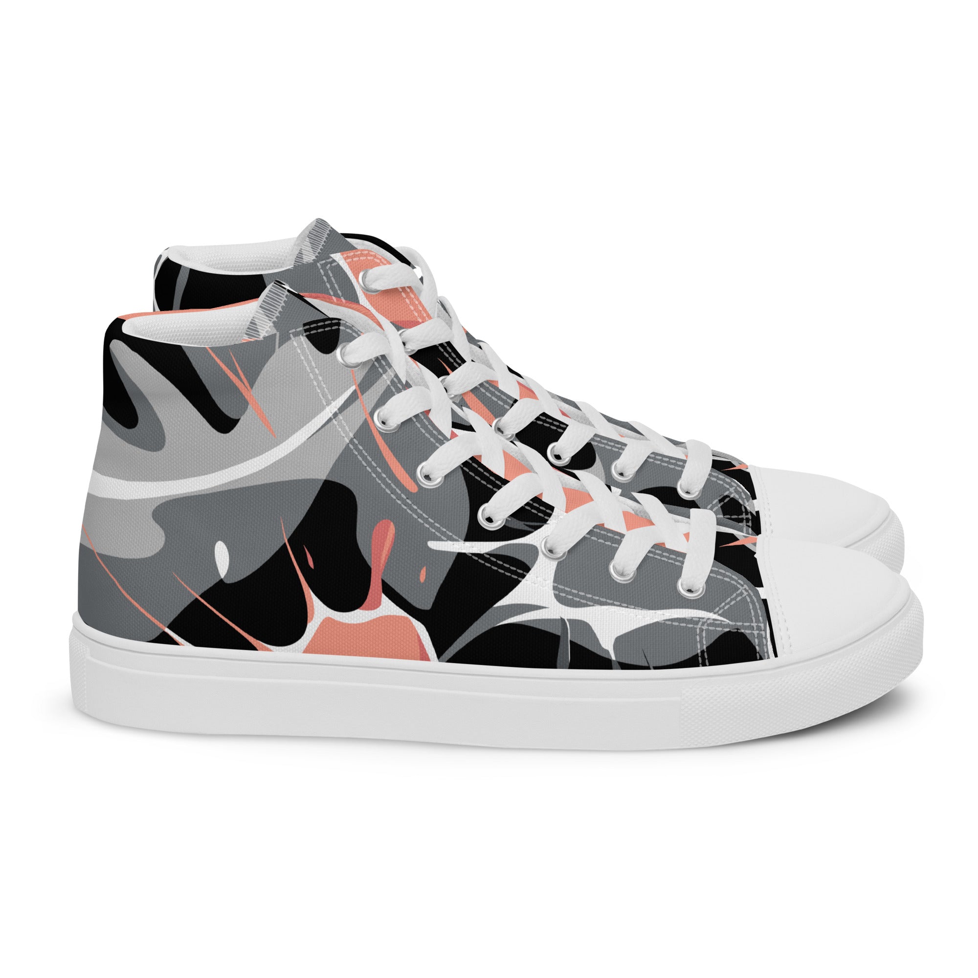 Men’s Fashion high top canvas shoes