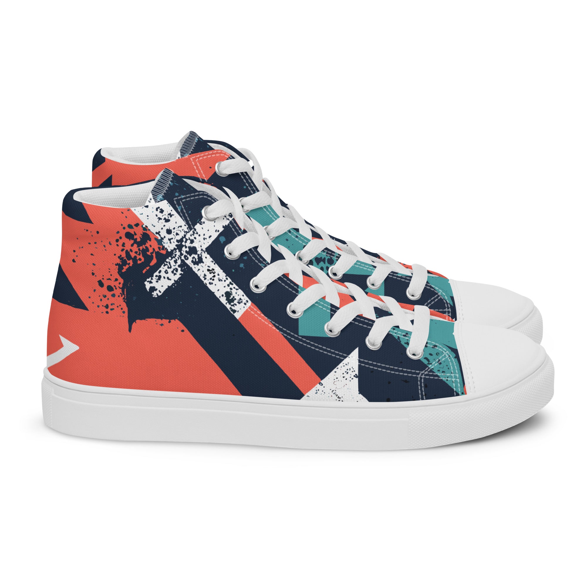 Men’s Fashion high top canvas shoes