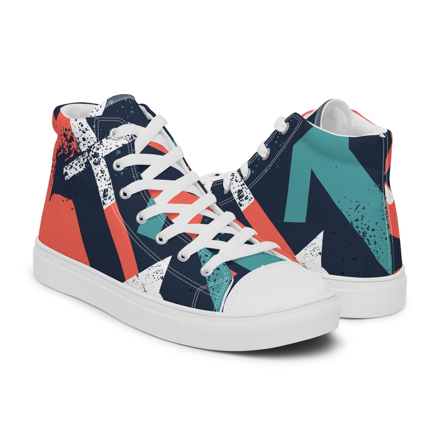 Men’s high fashion top canvas shoes
