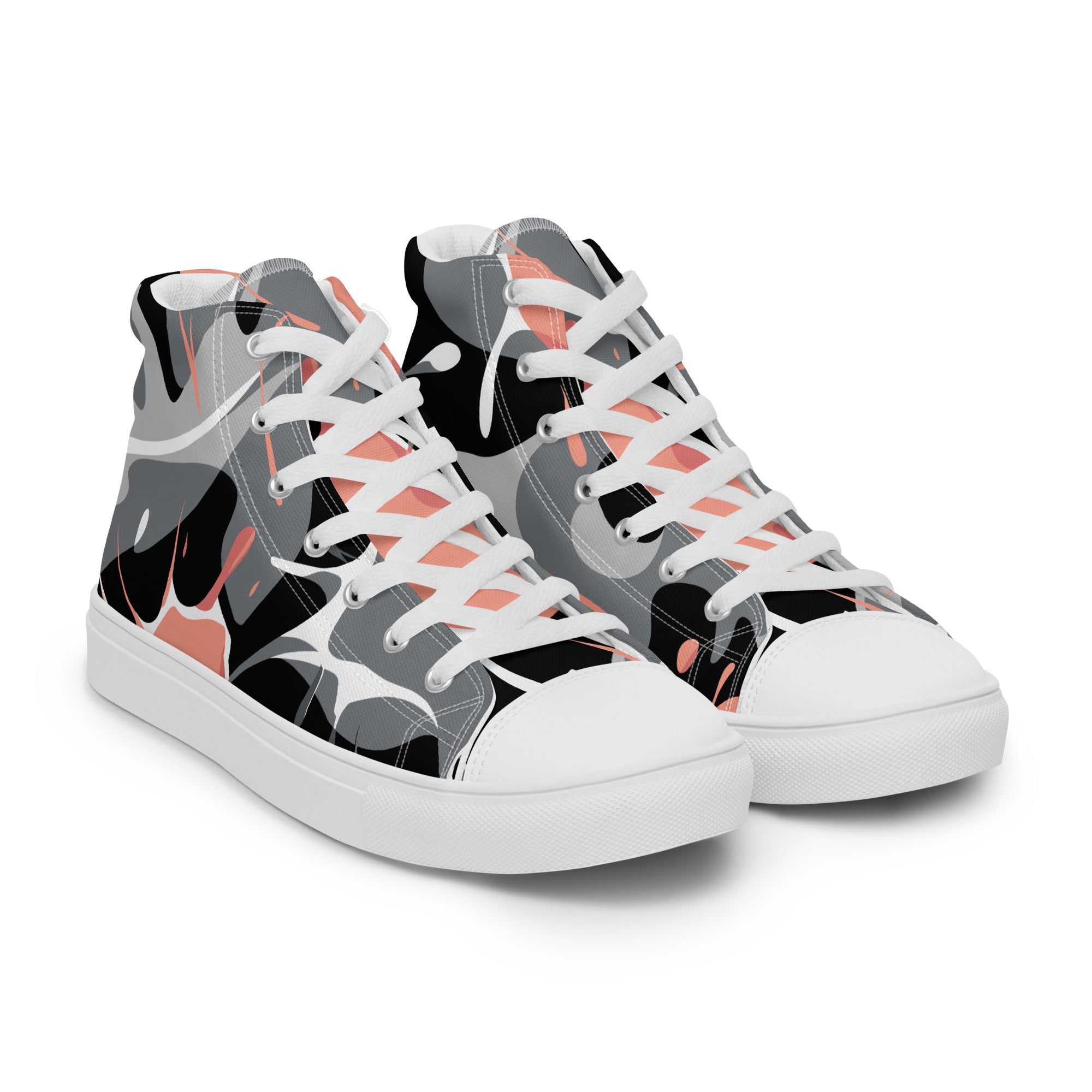 Men’s Fashion high top canvas shoes