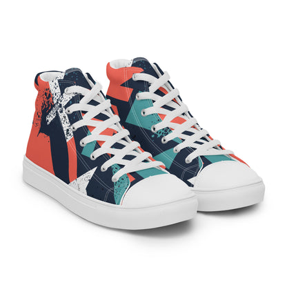 Men’s high fashion top canvas shoes