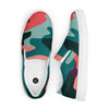 Green camo  Men’s slip-on canvas shoes