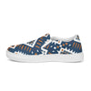 Yellow pattern Men’s slip-on canvas shoes