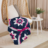 Blue &Pink Sherpa blanket