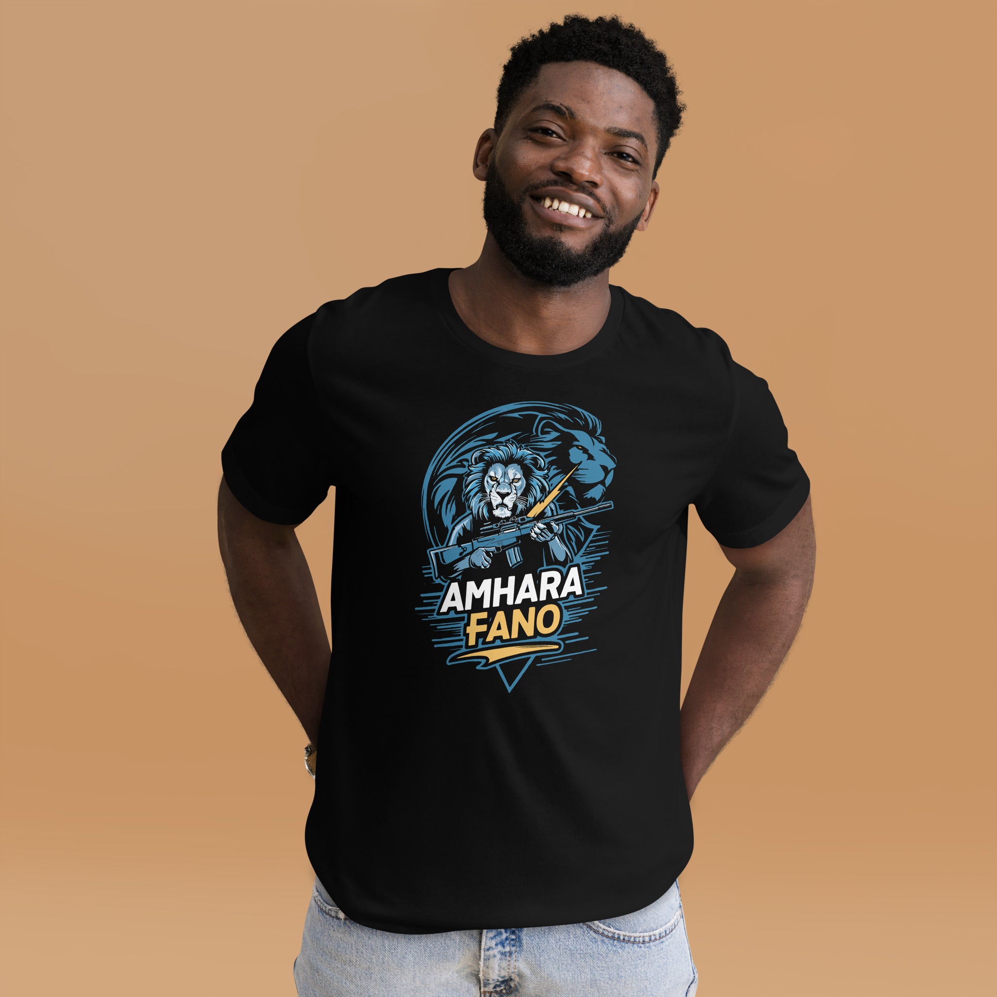 Fano Unisex t-shirt lion