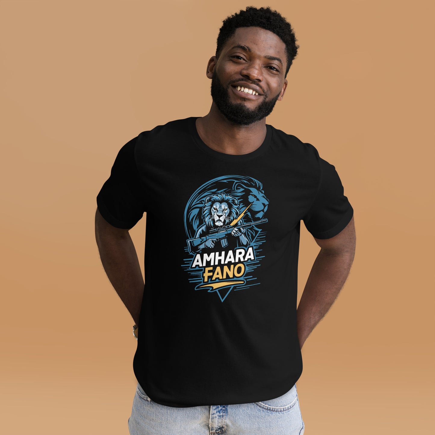 Fano Unisex t-shirt lion