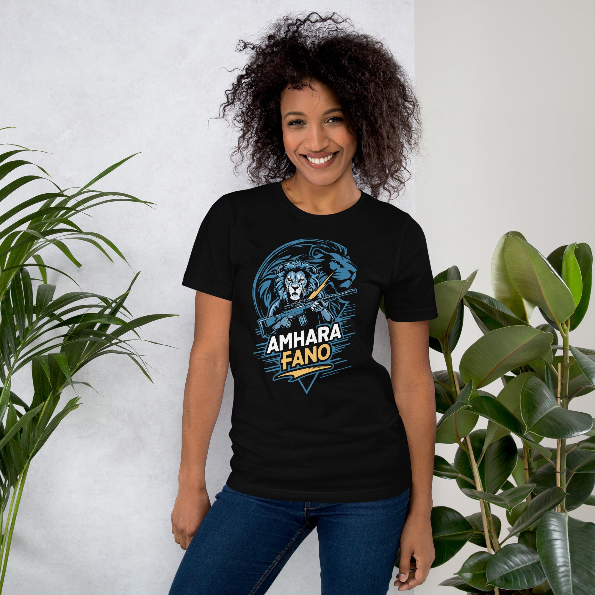 Fano Unisex t-shirt lion