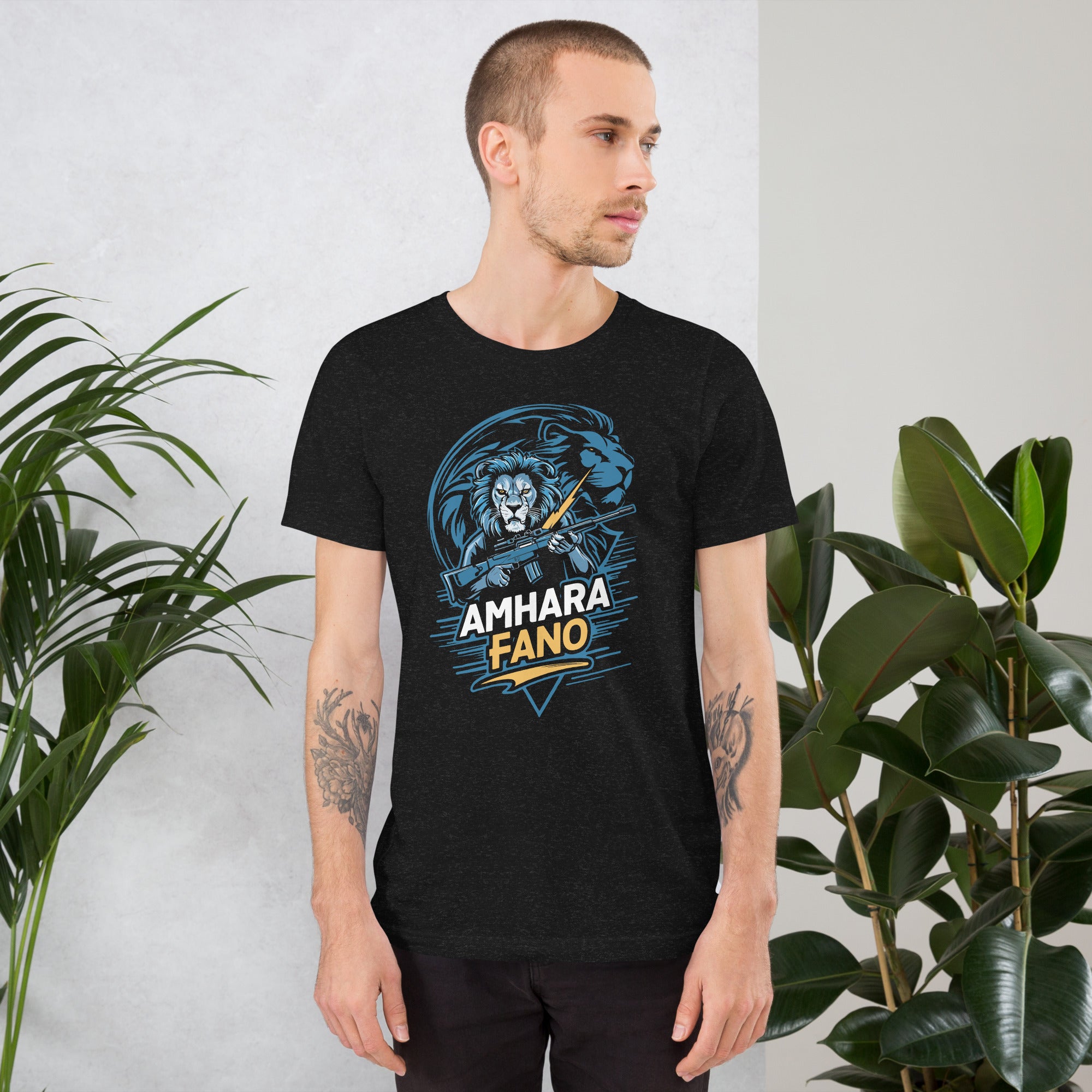 Fano Unisex t-shirt lion