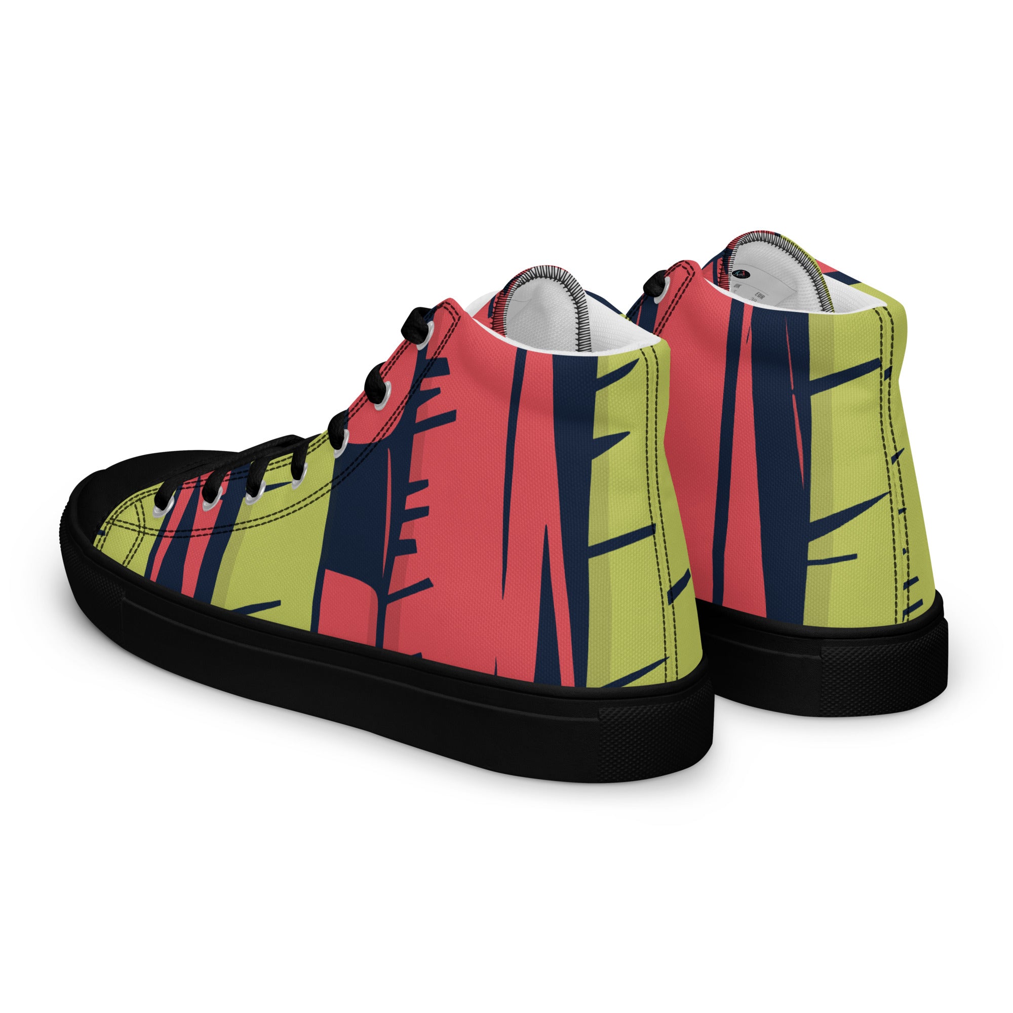 Women’s high top Colorfull canvas shoes