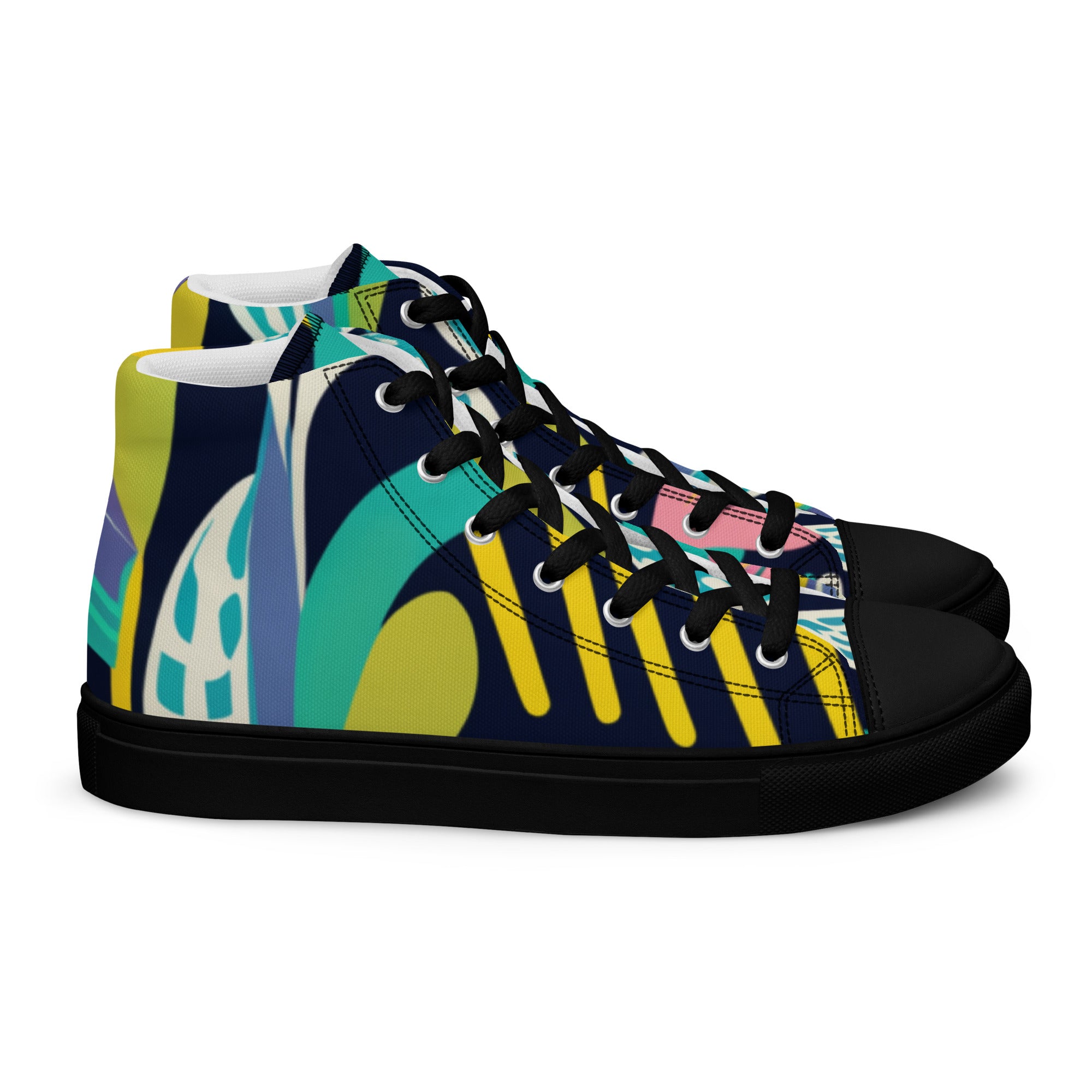 Women’s high top Fashion colors canvas shoes