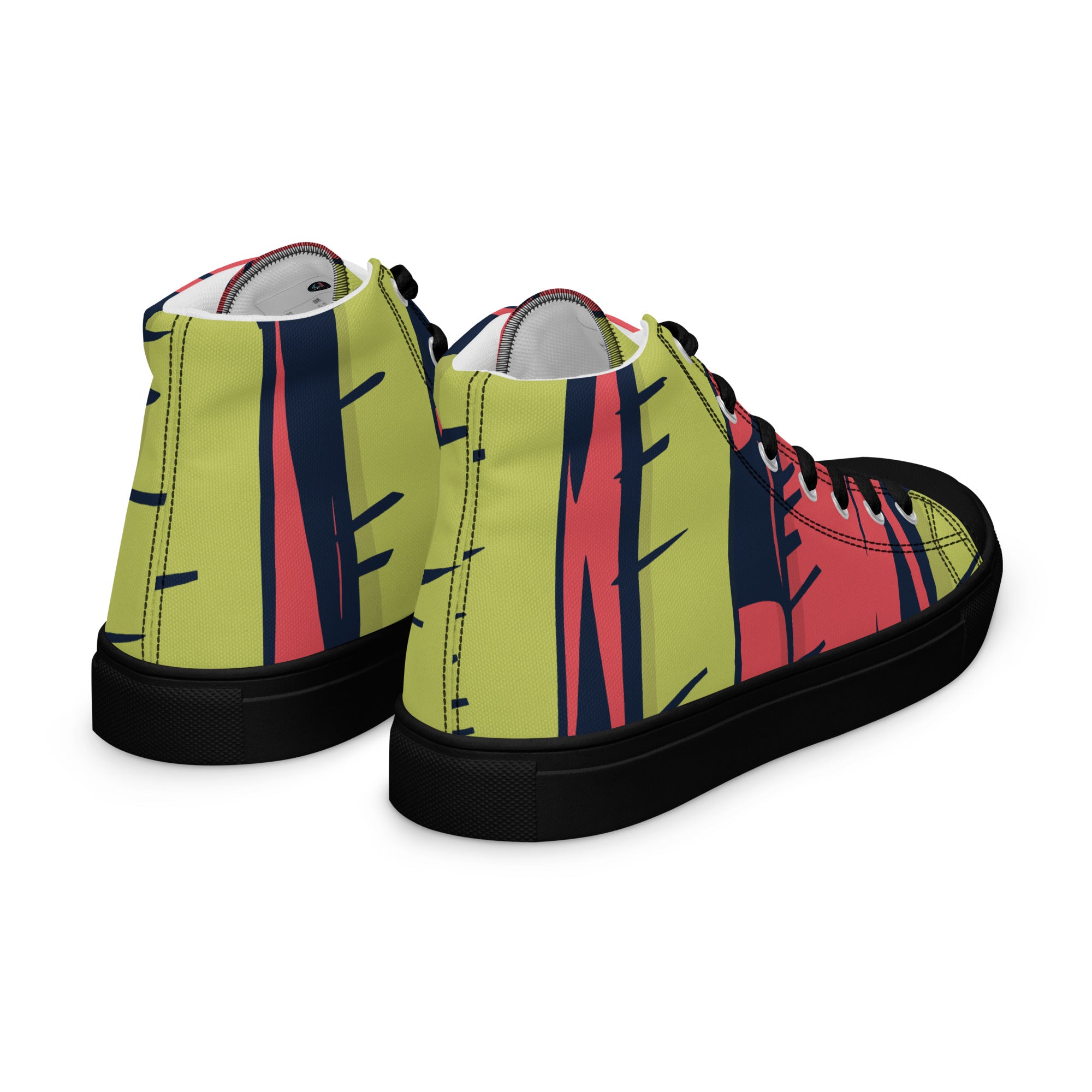 Women’s high top Colorfull canvas shoes