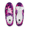 Women’s Pink and purple lace-up canvas shoes