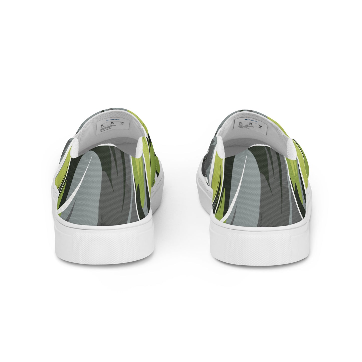 Women’s Green Fashion Slip-on Canvas Shoes