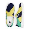 Yellow &Green Women’s slip-on canvas shoes