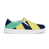 Yellow &Green Women’s slip-on canvas shoes